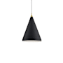 Kuzco Lighting Dorothy 16" Wide Pendant Black / Gold