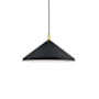 Kuzco Lighting Dorothy 18" Wide Pendant Black / Gold