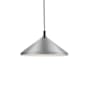 Kuzco Lighting Dorothy 18" Wide Pendant Brushed Nickel / Black