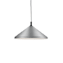 Kuzco Lighting Dorothy 18" Wide Pendant Brushed Nickel / Black