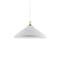 Kuzco Lighting Dorothy 18" Wide Pendant White / Gold