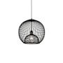 Kuzco Lighting Gibraltar 18" Wide Cage Pendant Black