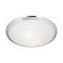 Kuzco Lighting Malta 2 Light 15" Wide Flush Mount Bowl Ceiling Fixture Chrome