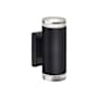 Kuzco Lighting Norfolk 2 Light 8" Tall LED Wall Sconce Black