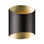 Kuzco Lighting Preston 10" Tall LED Wall Sconce Black