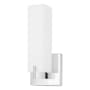 Kuzco Lighting Stratford 12" Tall LED Wall Sconce Chrome