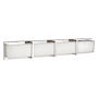 Kuzco Lighting Watford 4 Light 35" Wide LED Bath Bar Chrome