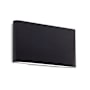 Kuzco Lighting Slate 6" Tall LED Wall Sconce Black
