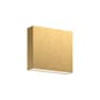 Kuzco Lighting Mica 7" Tall LED Wall Sconce Brushed Gold