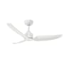 Kuzco Lighting Hugo 42" 3 Blade Indoor / Outdoor Smart Ceiling Fan White