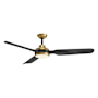 Kuzco Lighting Fremont 60" 3 Blade Indoor LED Ceiling Fan Brushed Gold