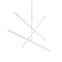 Kuzco Lighting Vega 45" Wide LED Sputnik Chandelier White