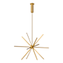 Kuzco Lighting Sirius Minor 33" Wide LED Sputnik Chandelier Brushed Gold