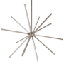 Kuzco Lighting Sirius Minor 33" Wide LED Sputnik Chandelier Brushed Nickel