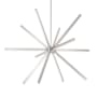 Kuzco Lighting Sirius 55" Wide LED Sputnik Chandelier Brushed Nickel