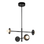 Kuzco Lighting Elixir 23" Wide LED Chandelier with Opal Glass Shades Black