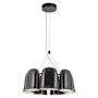 Kuzco Lighting Bell 19" Wide LED Chandelier Glossy Black