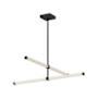 Kuzco Lighting Blade 32" Wide LED Chandelier Black
