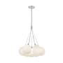 Kuzco Lighting Bolla 17" Wide 3000K LED Chandelier Opal Glass