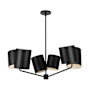 Kuzco Lighting Keiko 6 Light 30" Wide Chandelier Black