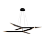 Kuzco Lighting Tachi 32" Wide LED Chandelier Urban Bronze