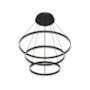 Kuzco Lighting Cerchio 32" Wide LED Ring Chandelier Black