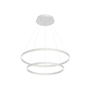 Kuzco Lighting Cerchio 32" Wide LED Ring Chandelier White