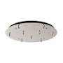 Kuzco Lighting Canopy 18" Wide with Nine Ports Brushed Nickel