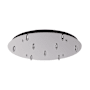 Kuzco Lighting Canopy 18" Wide with Nine Ports Chrome