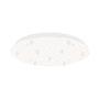 Kuzco Lighting Canopy 18" Wide with Nine Ports White