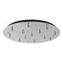 Kuzco Lighting Canopy 24" Wide with Thirteen Ports Chrome