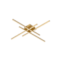 Kuzco Lighting Vega Minor 32" Wide LED Flush Mount Ceiling Fixture Brushed Gold