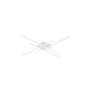 Kuzco Lighting Vega Minor 32" Wide LED Flush Mount Ceiling Fixture White