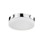 Kuzco Lighting Lomita 11" Wide LED Flush Mount Drum Ceiling Fixture Chrome
