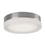 Kuzco Lighting Bedford 11" Wide LED Flush Mount Drum Ceiling Fixture Brushed Nickel