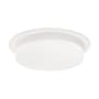 Kuzco Lighting Stockton 6" Wide LED Flush Mount Drum Ceiling Fixture White