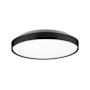 Kuzco Lighting Brunswick 18" Wide LED Flush Mount Drum Ceiling Fixture Black
