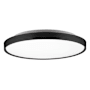 Kuzco Lighting Brunswick 22" Wide LED Flush Mount Drum Ceiling Fixture Black