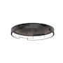 Kuzco Lighting Anello Minor 19" Wide LED Flush Mount Ceiling Fixture Black