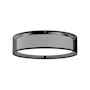 Kuzco Lighting Dalton 16" Wide LED Flush Mount Drum Ceiling Fixture Black Organza