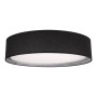 Kuzco Lighting Dalton 20" Wide LED Flush Mount Drum Ceiling Fixture Black