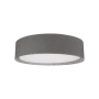Kuzco Lighting Dalton 20" Wide LED Flush Mount Drum Ceiling Fixture Gray
