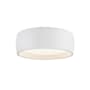 Kuzco Lighting Savile 6" Wide Flush Mount Drum Ceiling Fixture White