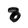 Kuzco Lighting Solo 5" Wide LED Semi-flush Drum Ceiling Fixture Black
