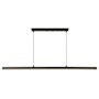 Kuzco Lighting Vega 45" Wide LED Suspension Linear Pendant Black