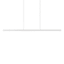 Kuzco Lighting Vega 56" Wide LED Suspension Linear Pendant White