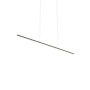 Kuzco Lighting Vega Minor 48" Wide LED Suspension Linear Pendant Black
