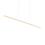 Kuzco Lighting Vega Minor 60" Wide LED Suspension Linear Pendant Brushed Gold