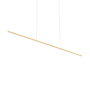 Kuzco Lighting Vega Minor 60" Wide LED Suspension Linear Pendant Brushed Gold