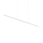Kuzco Lighting Vega Minor 60" Wide LED Suspension Linear Pendant Brushed Nickel